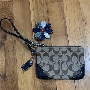 Coach Wristlet & Keychain